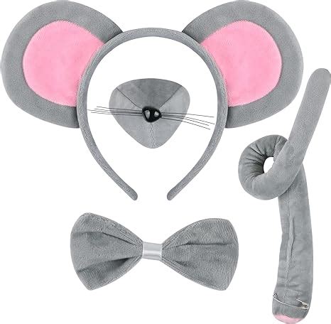 mouse tail costume|Geyoga Childrens Mouse Costume Set, Tutu Skirt Set, Mouse。